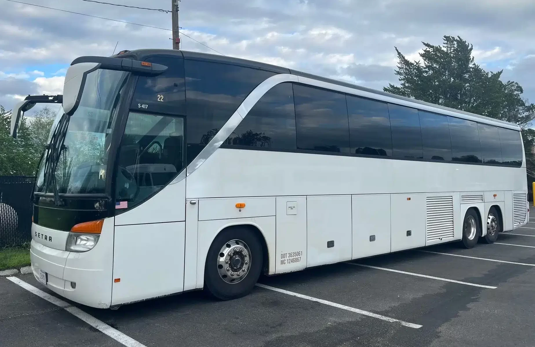 55 PAX Executive Coach Bus